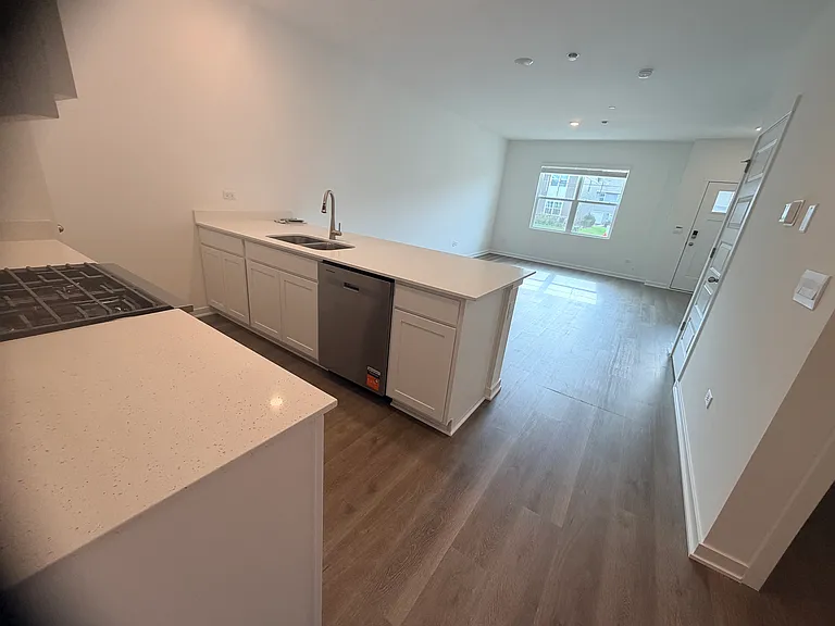 View from Kitchen to Hallway