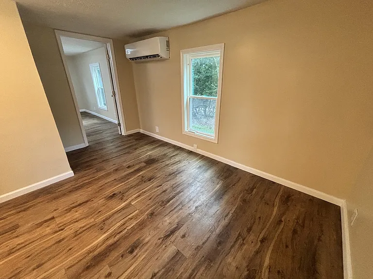 Hallway leading to master bedroom