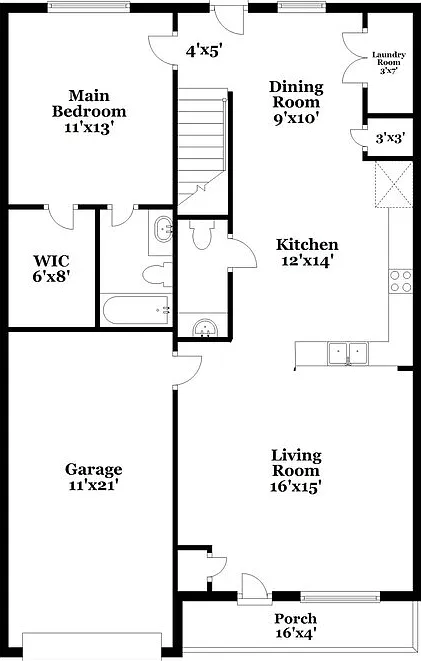 3 bed, 2.5 bath, 1372 sqft, $1,990 — Photo 2