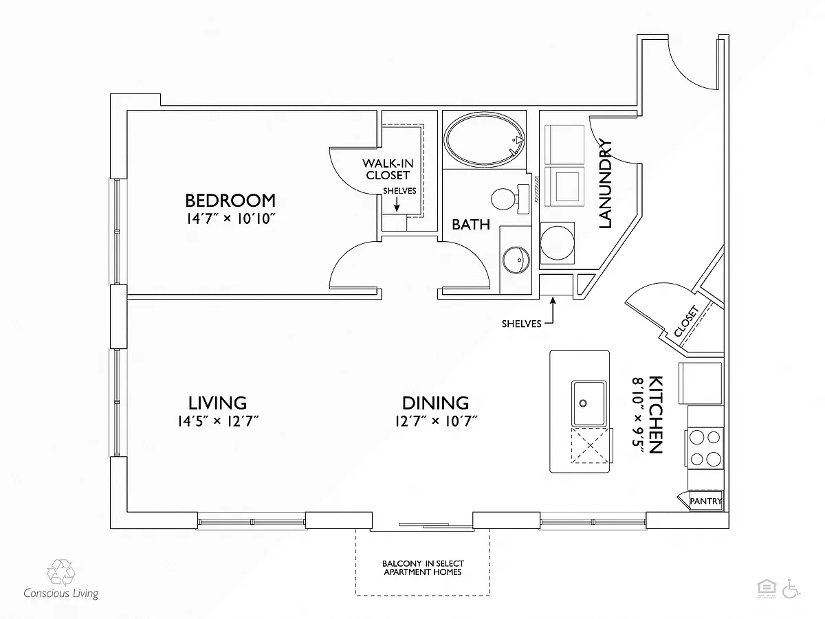 Floor plan A8