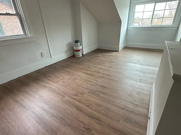 3rd floor large furnished bedroom with central air and heat