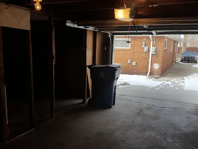 Inside Garage