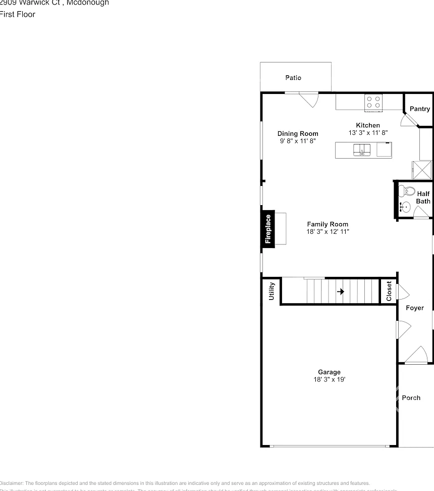 2909 Warwick Ct Mcdonough, GA 30253 — Photo 2