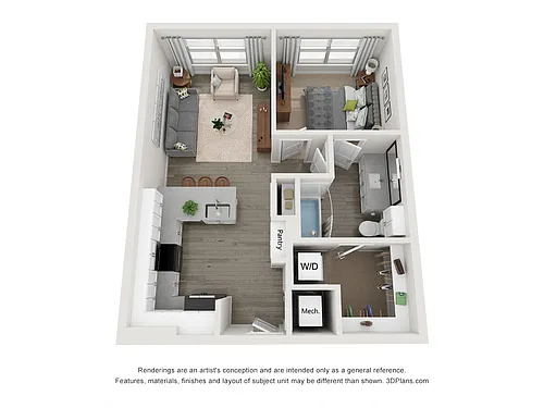 Floor plan A21