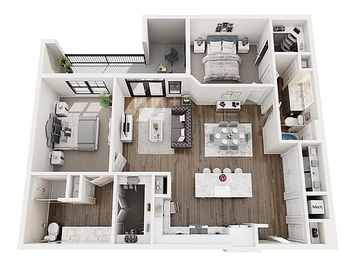 Floor plan B2
