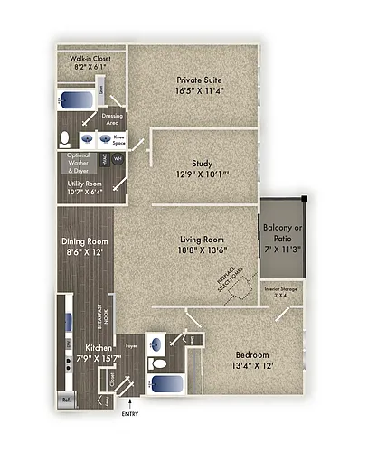 Floor plan Sandalwood