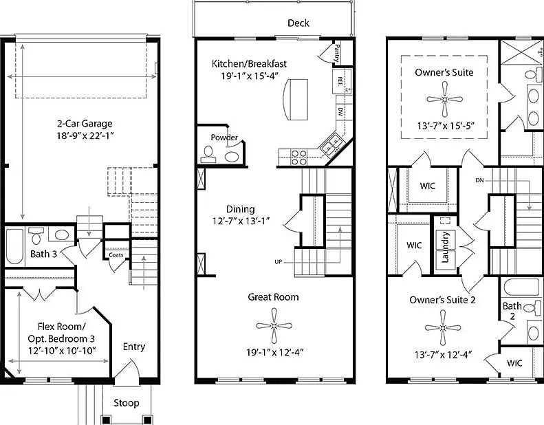 3 bed, 3.5 bath, 2238 sqft, $2,550 — Photo 3