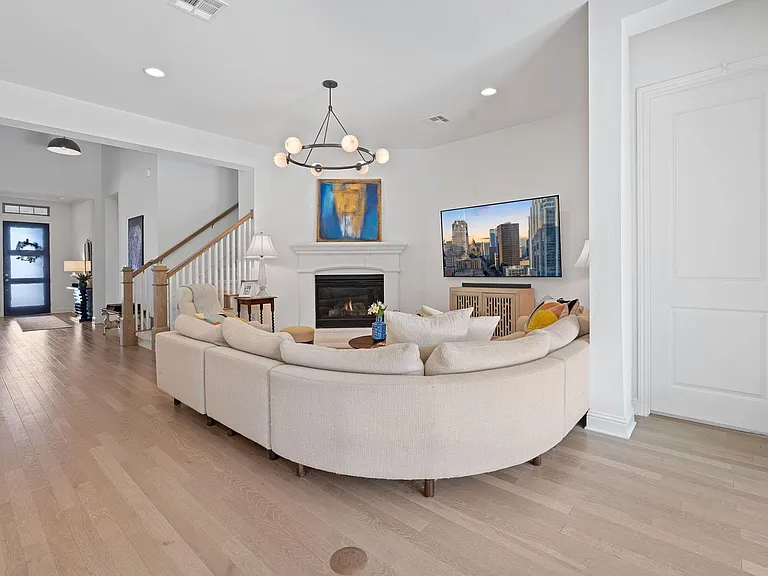 downstairs living