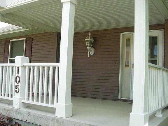 Large Front Covered Porch