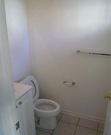 Half bath on first floor
