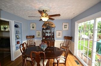 Dining Room with Chair Rail