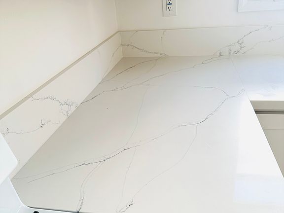 New kitchen counters.