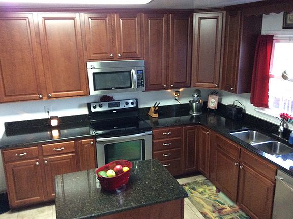 kitchen with granite counter