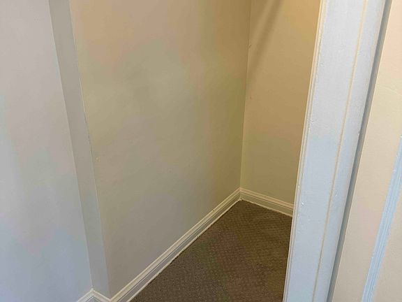 Big closet off living room.