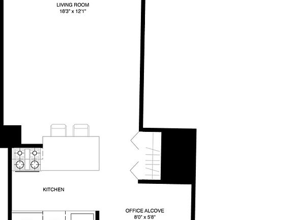 2nd image of 88 Greenwich St APT 910