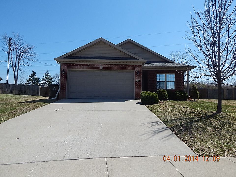 Front view of house