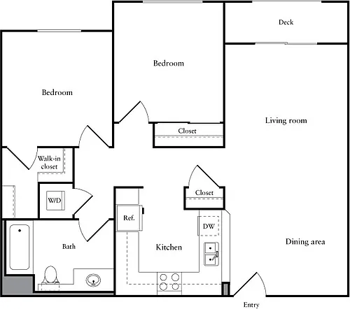 Floor plan 907