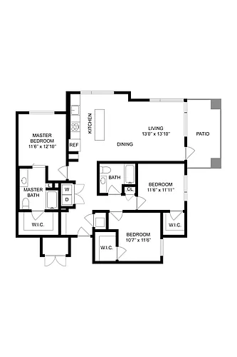 Floor plan C3 TYPE A