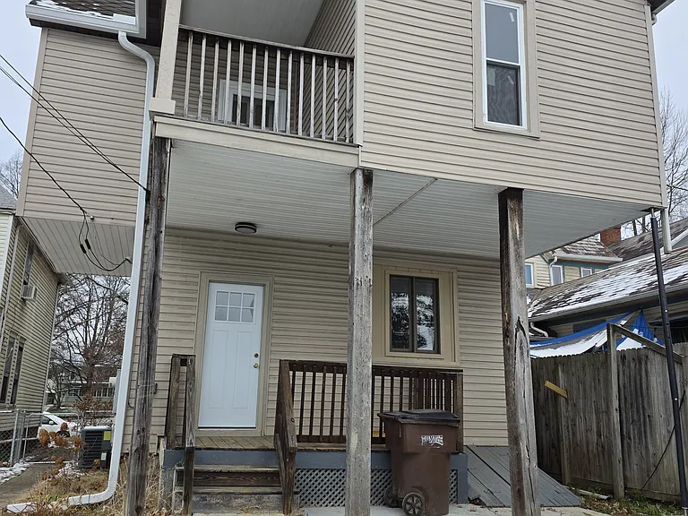 Back view of the house.