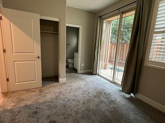 closet, full bath and backyard access