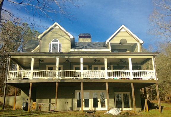 Back of House Facing Lake 