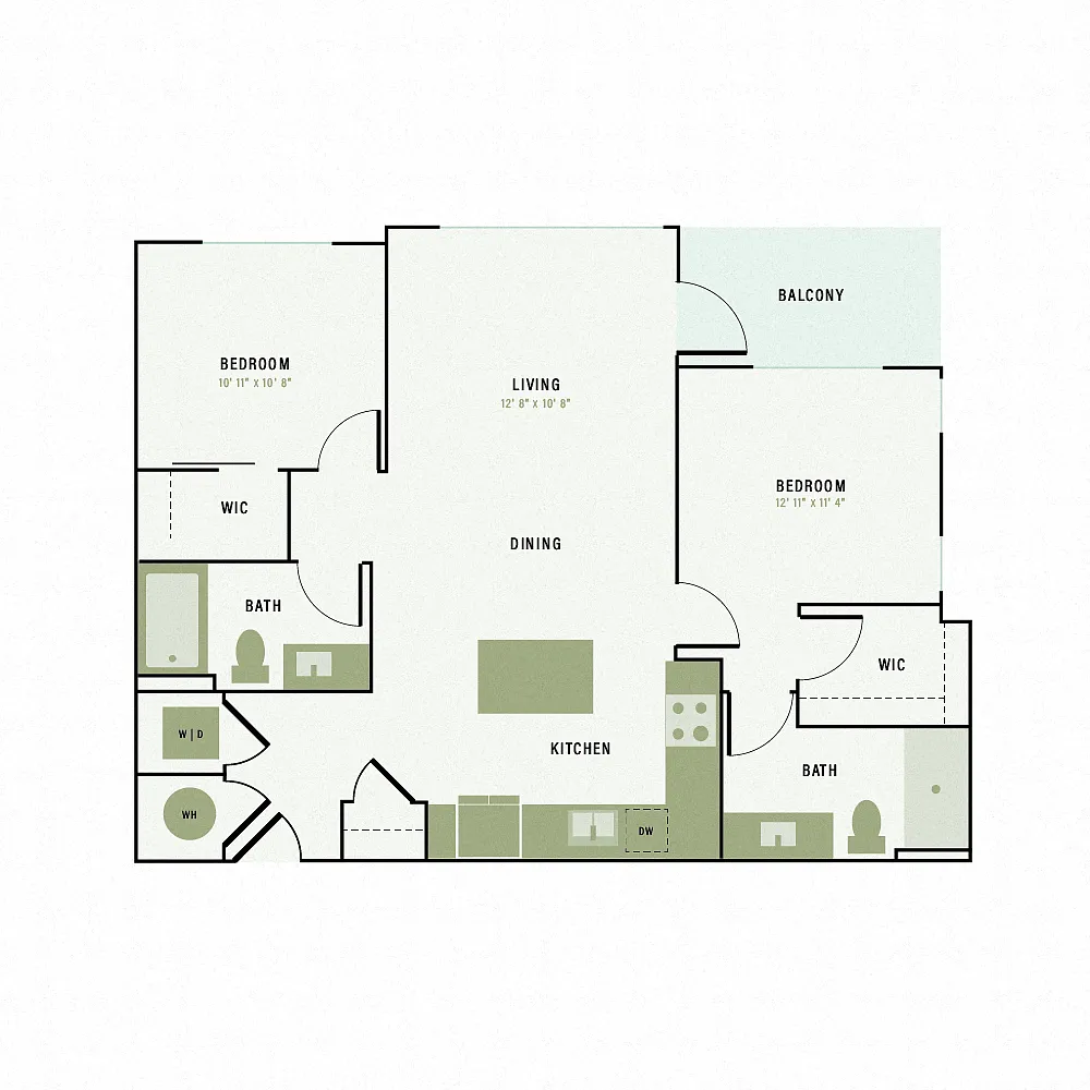 Floor plan B8