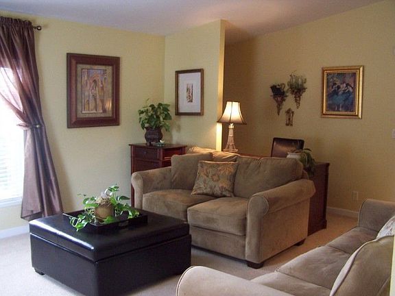 Living room looking towards front entrance.