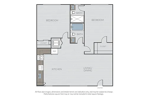 Floor plan Plan 2B