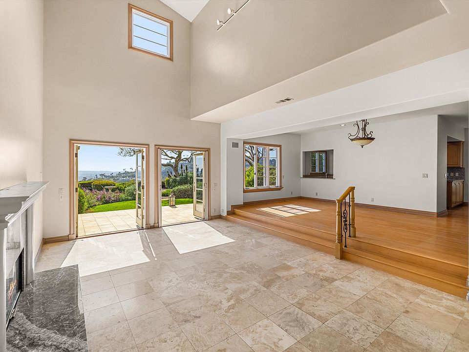 Living Room/Dining Room with Soaring Ceiling