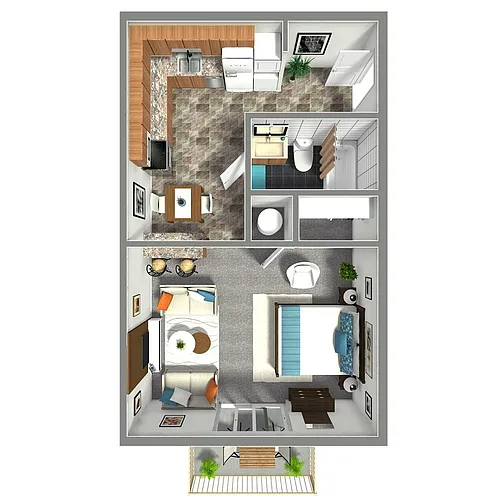 Floor plan Studio