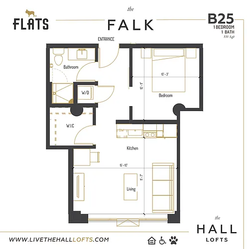 Floor plan B25
