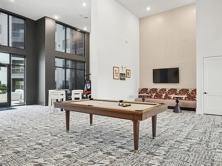Social Lounge with Billiards, TVs, and Relaxing Spaces