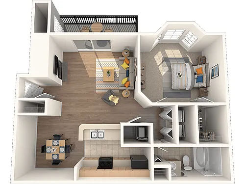 Floor plan THE JUNIPER