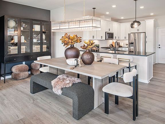 Open dining area