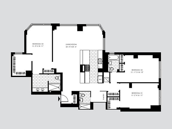 2nd image of 160 E 88th St #15EF