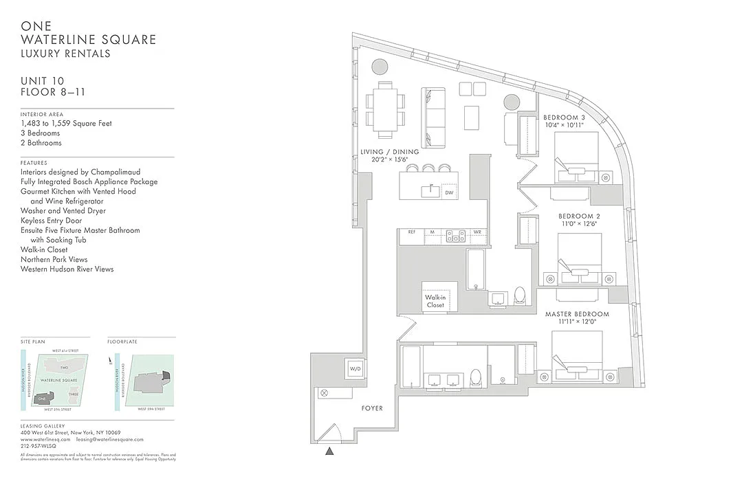 Floor plan Waterline 1: C2