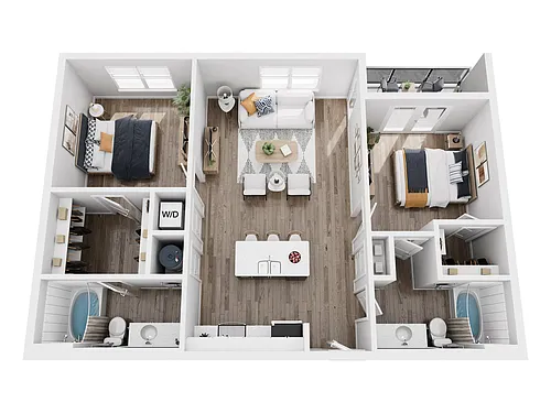 Floor plan B1