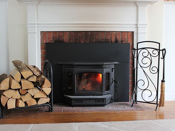 Living Room with Fireplace