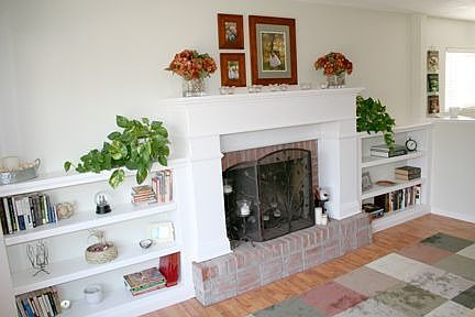 Custom Mantle Fireplace