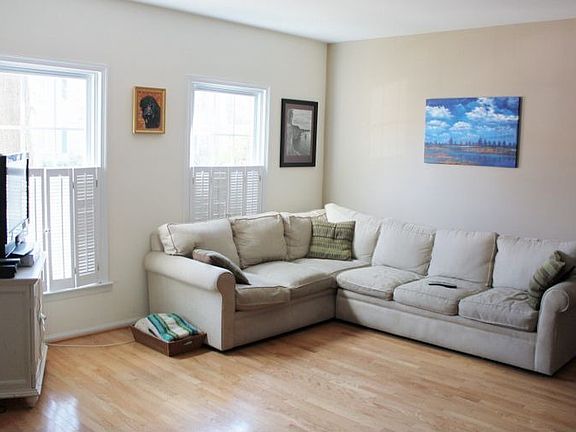 Large, sunny living room