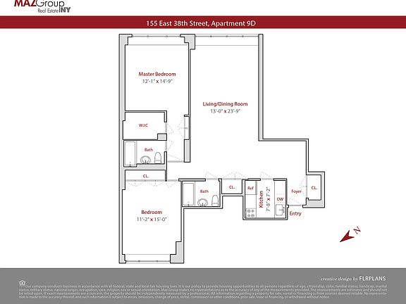 2nd image of 155 E 38th St APT 9D