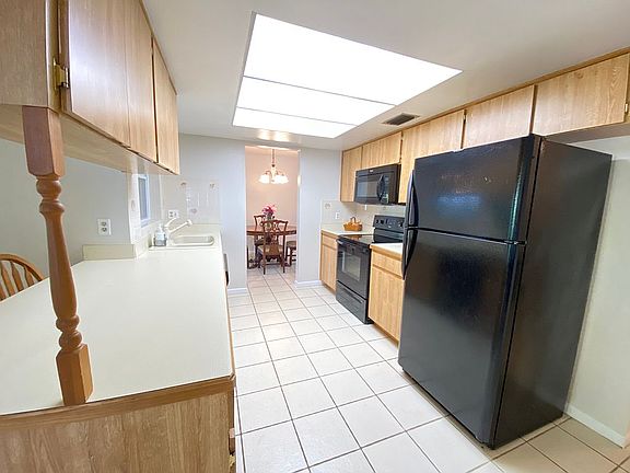 Kitchen with bar seating