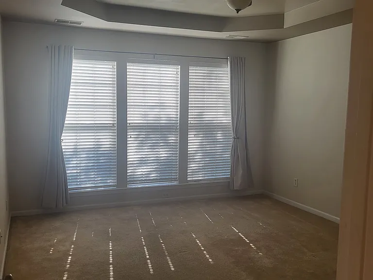 1 or 2 Master bedrooms with trey ceiling, ceiling fan, blackout curtains