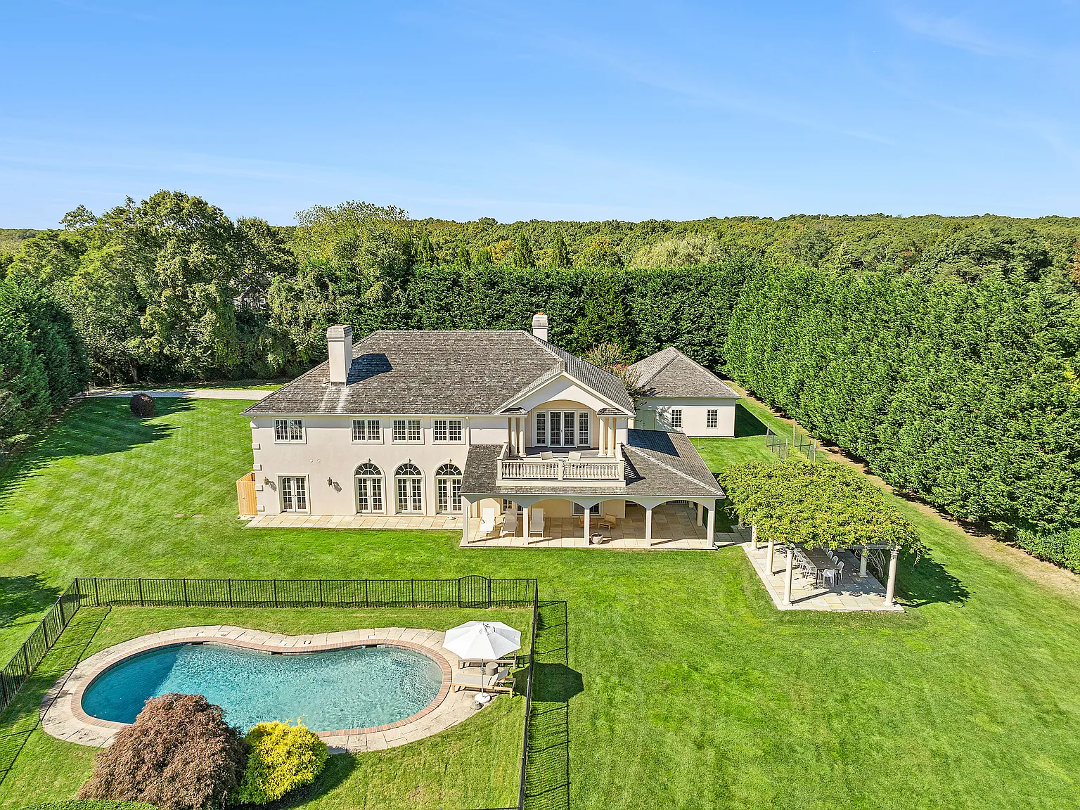 Recently Renovated Water Mill Estate adjacent to Preserve — Photo 1