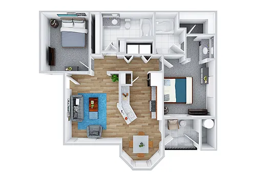 Floor plan B1