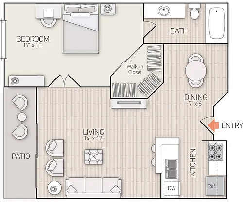 Floor plan Plan G