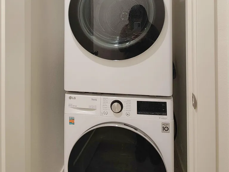 Washer and dryer