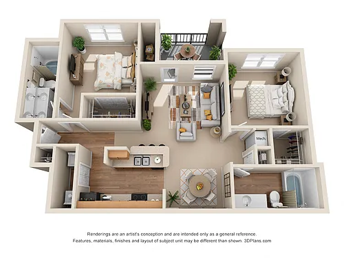 Floor plan The Laredo