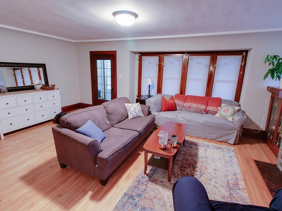 Living room facing front entrance.