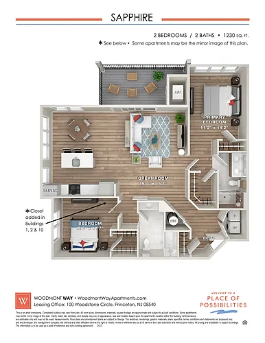 Floor plan Sapphire